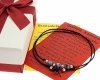 e08 Bransoletka dobrej energii - sodalit kamień naturalny sznurek